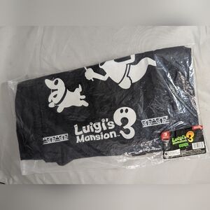 Nintendo Switch Luigi's Mansion 3 Black Canvas Bag Limited Edition 2019 New
